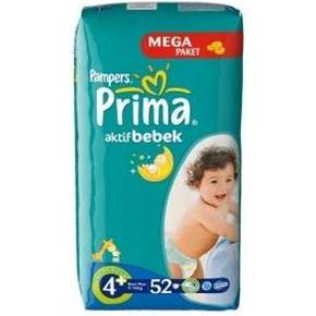 پوشک 52 عددی ماکسی پلاس پریما پمپرز (Pampers)