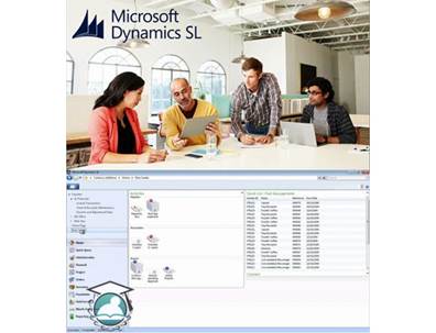 نرم افزار Microsoft Dynamics SL 2015  - نرم افزار برنامه ریزی منابع سازمانهای کوچک