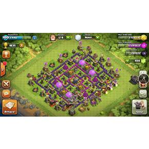 فروش اکانت بازی clash of clans